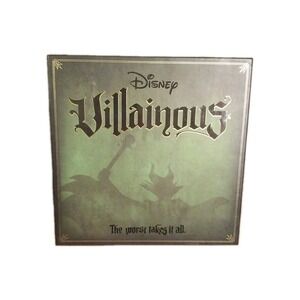 New Disney Villains Villainous The Worst Takes It All Board Game Sealed SEE PICS